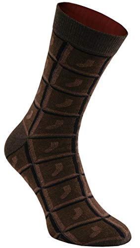 Calcetines divertidos de chocolate Rainbow Socks para mujer pack de 1 par 6