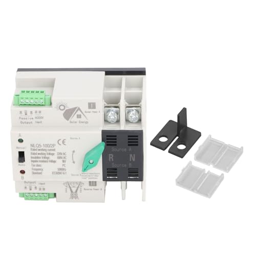 Commutateur de transfert automatique ATS AC220V évite coupures de courant pour mini générateur