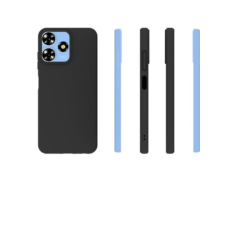 LYJERRY Custodia per ZTE Blade A33S + 2Pcs Pellicola Vetro Teperato