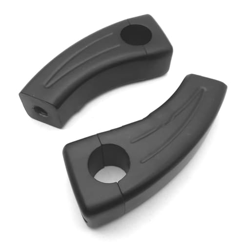 Riser guidon 1 pouce finition noire de 3.5 pouces pour moto
