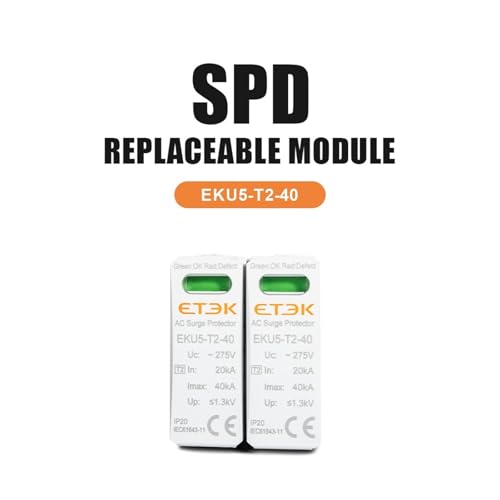 Cartouche interchangeable T1 T2 haute capacité AC 275V 12KA NPE