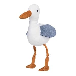 TRIXIE Be Nordic Plüschtiere für Hunde Möwe Hinnerk – maritimes Kuscheltier für Hunde zum Spielen und Kuscheln – robust & langlebig – 36042