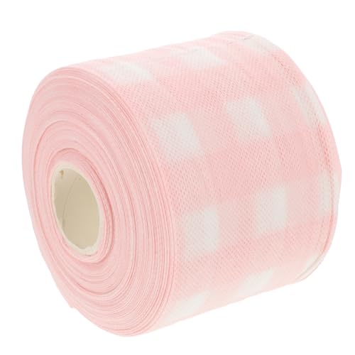 KESYOO 1 ロール ネイルリムーバー タオル マニキュア コットン まつげツール 除爪ワイプ まつげまくら トアラス・デスマキランテス コットンマニキュアパッド 接着剤 綿棒 ピンク 純綿