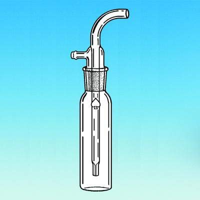 ACE Glass 7540-04 Impinger Bottle, 24/25 Joint, 125 mL Capacity