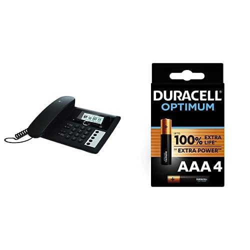 Telekom Sinu - Paquete de expansión + Duracell - Pilas alcalinas Optimum AAA, 1.5 Voltios LR03 MX2400, Paquete de 4 Cover