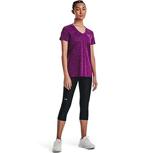Image of Under Armour Womens Tech V-Neck Twist Short-Sleeve T-Shirt
