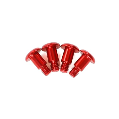 RC�����p�A�N�Z�T���[ For Tamiya For TT02 For TT-02 For TT02B 1/10 4���� ���^��M4�X�e�b�v�X�N�����[ RC�J�[�A�b�v�O���[�h�p�[�c�A�N�Z�T���[(Red)