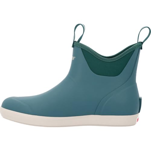 Image of XTRATUF 6 inch Men's Ankle Deck Boot - Lightweight, 100% Waterproof Rubber Footwear - Non-Marking, Slip-Resistant Outsole - Moisture-Wicking Liner