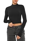 🌸Perfekte Rollkragenpullover für Damen mit langen Ärmeln sind weich und ausreichend dehnbar, sodass Sie nicht ersticken und ein super angenehmes Tragegefühl vermitteln, wenn sie angezogen sind.