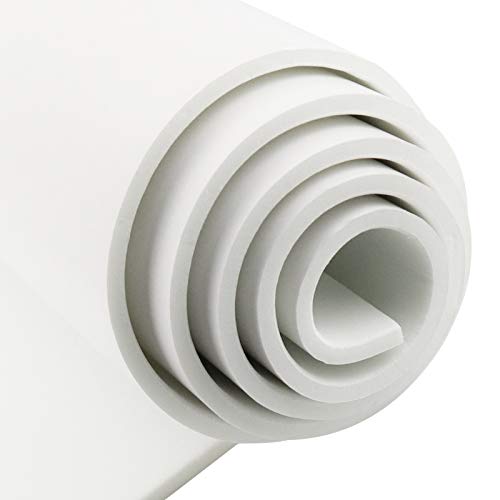 Storystore Sponge Neoprene Foam Sheet with Adhesive 1/4''T x 12''W x 98''L