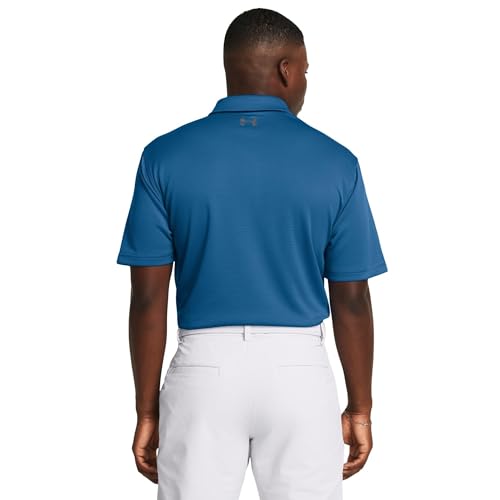 Image of Under Armour Men's Polyester Solid Tech Polo | T-Shirt | 1290140-001