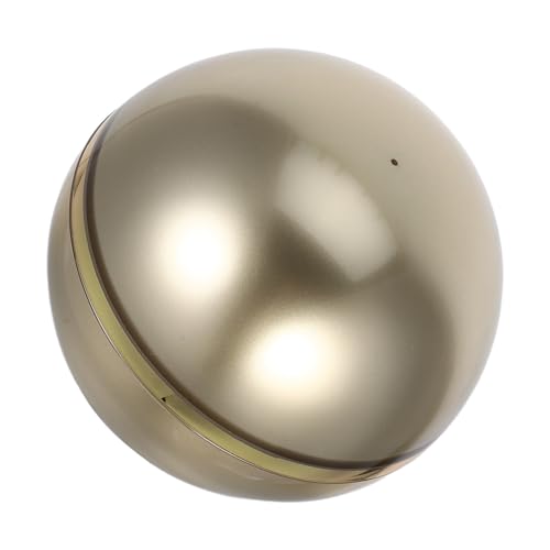 SOESFOUFU Cremedosen zum Befüllen 50g Kosmetiktiegel aus Kunststoff in Gold mit Gutem Verschluss zur Aufbewahrung von Gesichtspflege für Reisen