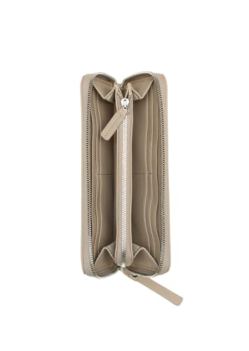 Marc O'Polo Finja Zip Wallet l'excellence des finitions taupe - 2