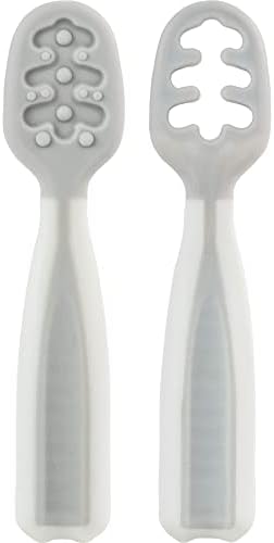 Buba Kit Colher De Treinamento Cinza