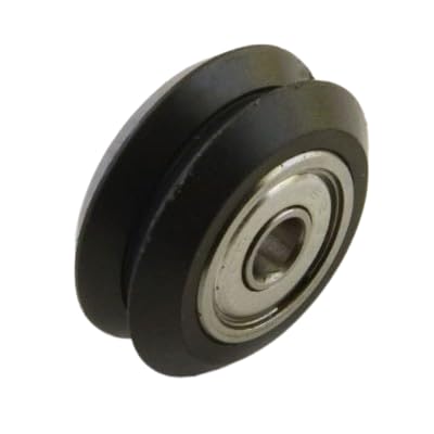 20 Series Black POM V-Wheel with 625ZZ Bearing for 2020 Profile-picture-23