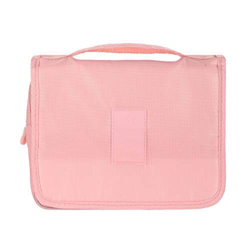 Pink Foldable Toiletry Bag