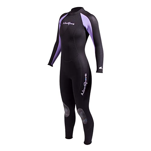 NeoSport 7/5mm Women's Jumpsuits Scuba Diving Wetsuit-4