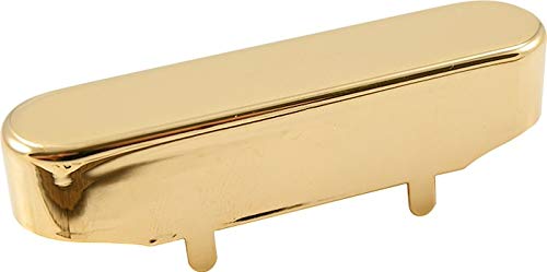 WD Music Vintage Brass Single Coil Neck Pickup Cover For Fender Telecaster VPCTLB GOLD テレキャスター用ピックアップカバー ブラス ゴールド