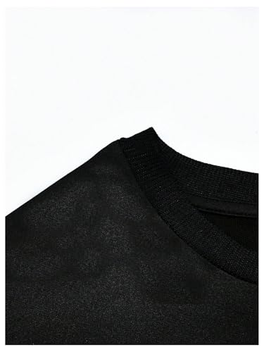 GORGLITTER Men's Japanese Letter Graphic Tee Top Oversized Short Sleeve Casual Aesthetic Print T-Shirt3