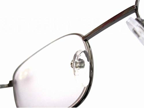 Eyekepper 4 Pairs Reading Glasses Metal Gunmetal Frame Reader Eyeglasses with Spring Hinges for Men Women Reading - Image 7
