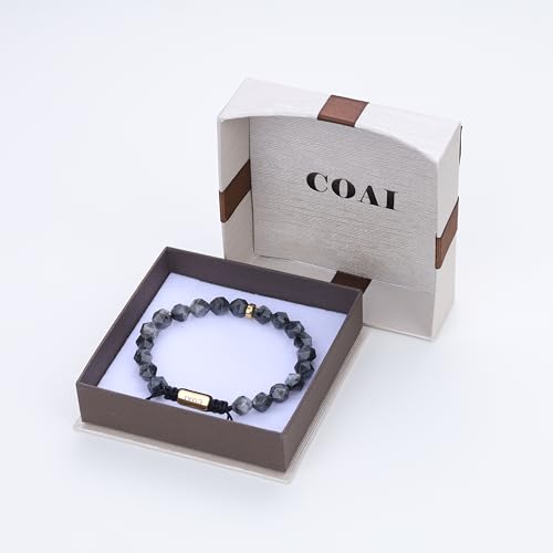 Pulsera de piedras naturales facetadas para hombre COAI miniatura 6