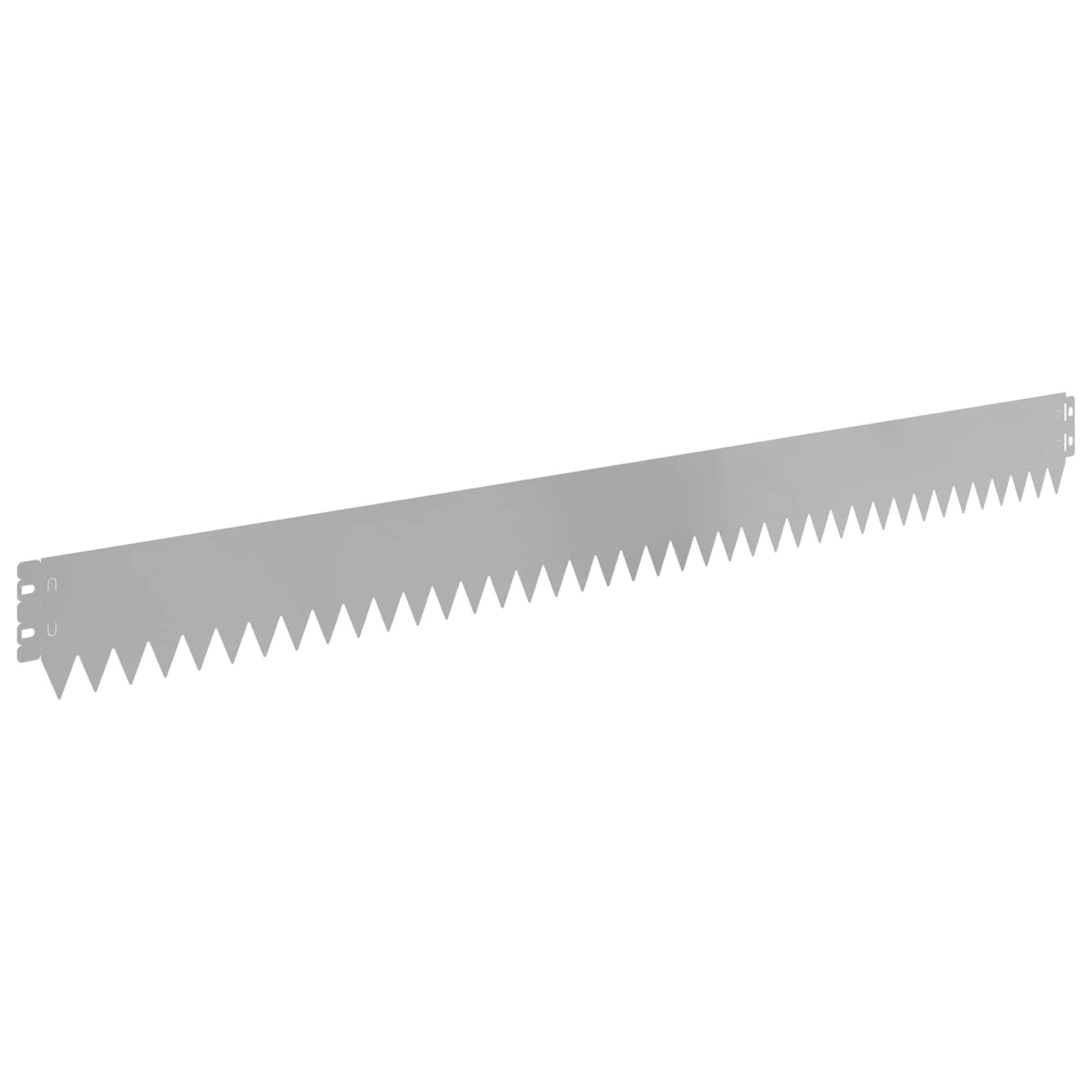 Lot de 20 bordures de pelouse en acier - 103 x 10 cm - Résistantes aux intempéries - Bordure de jardin flexible pour parterres, rebords, chemins et terrasse - Avec système d'emboîtement