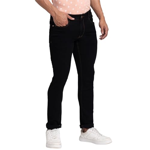 Image of Parx Men's Print Pattern Regular Fit Pure Cotton Half Sleeve Polo Neck Casual T-Shirt