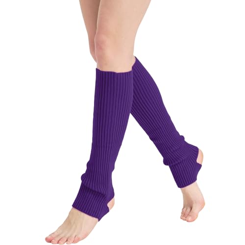 Image of Nanxson Knit Ribbed LegWarmer Women Knit Calf Accessories Leg Sleeves | Solid Neon Boot Socks,Y2K 80s Women's Lolita LegWarmer,Sports Party Yoga Dance Accessories,Winter Ankle Heap Kawaii Sock