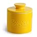Sweese 3105 Porcelain Butter Keeper Crock - French Butter Dish - No More Hard Butter - Perfect Spreadable Consistency, Yellow