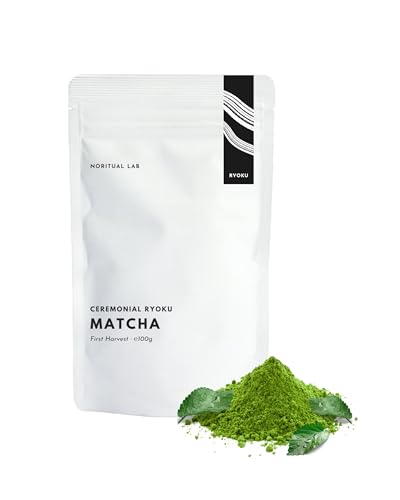 Ceremonial Matcha Ryoku - Reines Grüntee-Pulver aus Japan - Original Japanischer Tee der Ersten Ernte - 100{393c7c91695429a5c69218190a11e31285ca2a3935cda7416708a12a54203fb3} Natürlich & Laborgeprüft - 100g Ceremonial Matcha Ryoku - Reines Grüntee-Pulver aus Japan - Original Japanischer Tee der Ersten Ernte - 100{393c7c91695429a5c69218190a11e31285ca2a3935cda7416708a12a54203fb3} Natürlich & Laborgeprüft - 100g