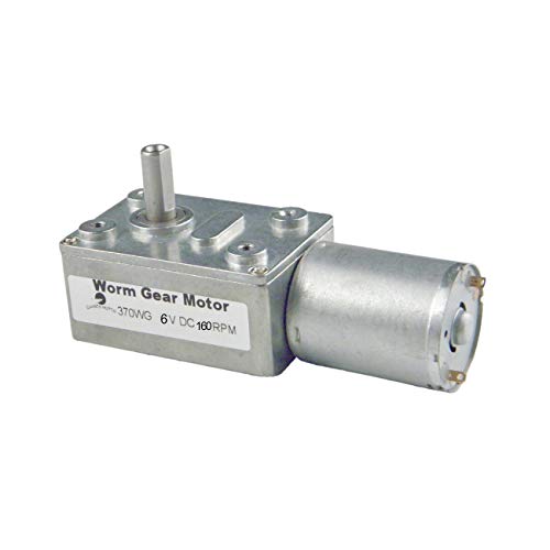 Chancs 370WG Schneckengetriebemotor 6V 160RPM