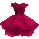 ❀Élégant, organza, taille empire, dos nu, sans manches, grande taille, épaules dénudées, ligne A, dos ouvert, corset arrière, fermeture à lacets, court, entièrement doublé, design unique à lacets dans le dos, soutien-gorge intégré, doux et confortable, fait à la main, sexy.