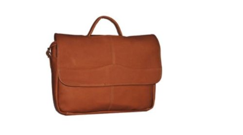 Porthole Briefcase Simple- Tan