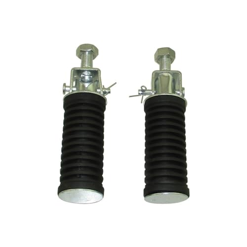 Repose-Pieds Arrière Pliables 10mm pour Moto Passager Fixation Solide CT70 SS50