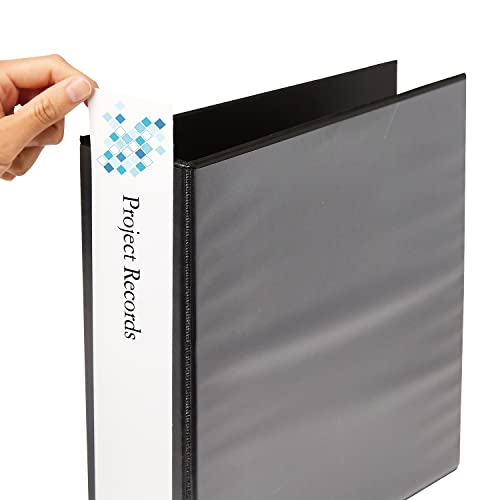 Avery 3-Inch Binder Spine Inserts, Laser/Inkjet, White, 15 Inserts/Pack (89109) #TOP2