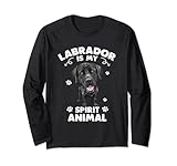 Photo Gallery cane labrador retriever labrador è il mio animale spirituale maglia a manica Photo Gallery cane labrador retriever labrador è il mio animale spirituale maglia a manica