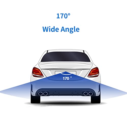 Image of Backup Camera Rear View Reverse Camera Fit for RCD360 PRO2 /PRO3 /PRO3S /PRO Night Vision Waterproof AV AHD 720P 170 Wide View Angel Parking Camera only Used for SCUMAXCON RCD360 PRO Series