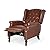 Christopher Knight Home Elaine Contemporary Tufted Recliners (Set of 2), Cognac Brown + Dark Brown from Christopher Knight Home