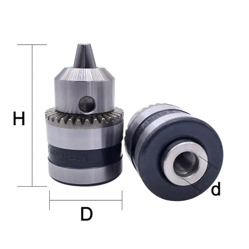 Mandrin de perceuse sans clé 1.5-10mm conversion 3/8 20UNF pour serrage rapide - 4