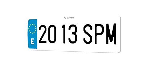 SPM Matricula de Coche policarbonato 100% HOMOLOGADA (Delantera Alfa Romeo)