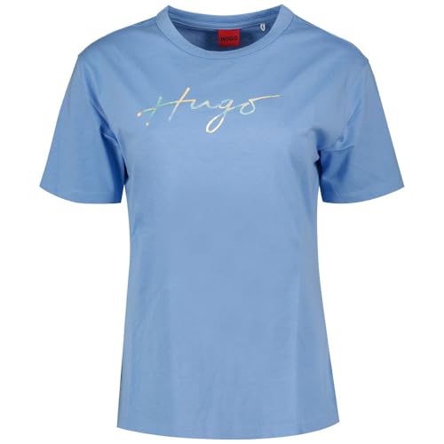 Catálogo de Hugo Boss Dama favoritos de las personas. 49 Hugo Boss Playera para Mujer Color Azul Talla CH