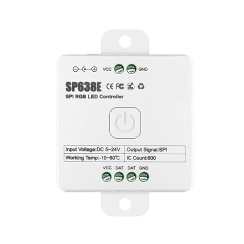 Contrôleur LED SP638E pour synchroniser vos bandes lumineuses au son de la musique