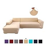 Material: Polyester 92% + Elasthan 8%, weicher Griff, hohe Belastbarkeit für die meisten Sofatypen, z. B. armloses Sofa, Sessel, Sofa mit Armlehne, Sofa, L-förmiges Sofa, ect. Beziehen Sie sich bitte auf das Größenreferenzbild, um die richtige Größe zu wählen.
