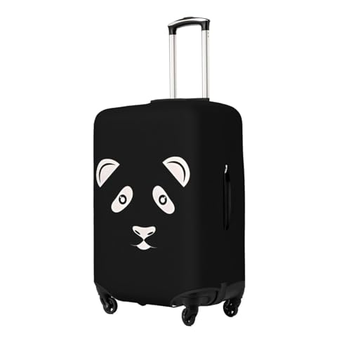 Funny Panda Travel Luggage Cover Suitcase Protector Bag,Anti-Scratch Fits 18-32 Inch Luggage,Baggage Covers For Kid And Adult,Small2