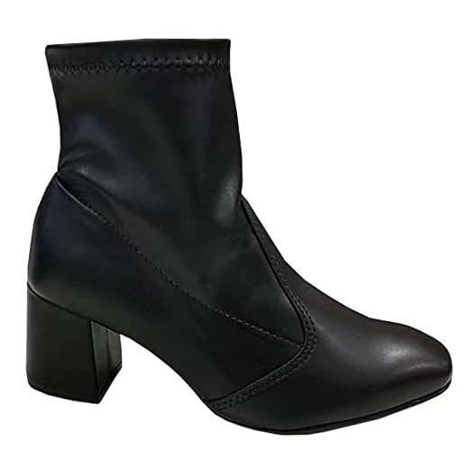 Bota Feminina Cano Curto Napa Stretch Preto Beira Rio 9076.100