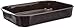 Krüger 83328 Universale-Teglia da Forno Smaltata, Colore: Nero, 41 x 32 x 7,5 cm