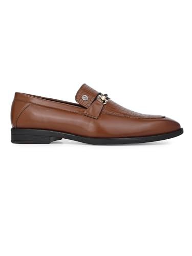 Image of ALBERTO TORRESI Calabria Horsebit Loafer for Men Branded TPR Sole with Sneaker Footbed