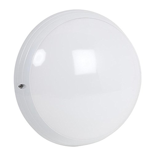 Sarlam SL532185 Hublot fonctionnel blanc, standard Astreo LED 800lm à détection HF Cover