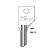 ILCO Compatible with Pundra Commercial Residencial Key Blank 1866-10 - PUN-1D (10 Pack)