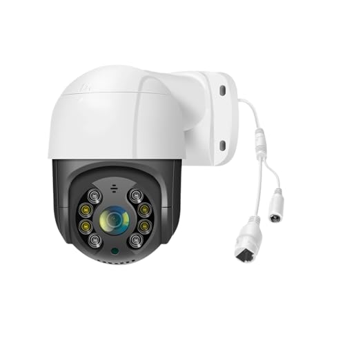 VEKELETE Kit de Sistema de cámara de Red de Seguridad CCTV con Video IP PTZ PoE de 4K y 8 MP y 2,5 Pulgadas(5.0MP PoE PTZ)